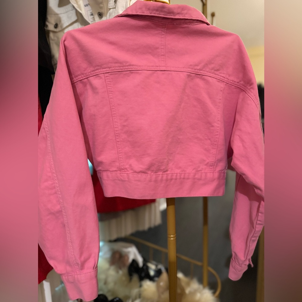 Pink Crop Jacket - image 2